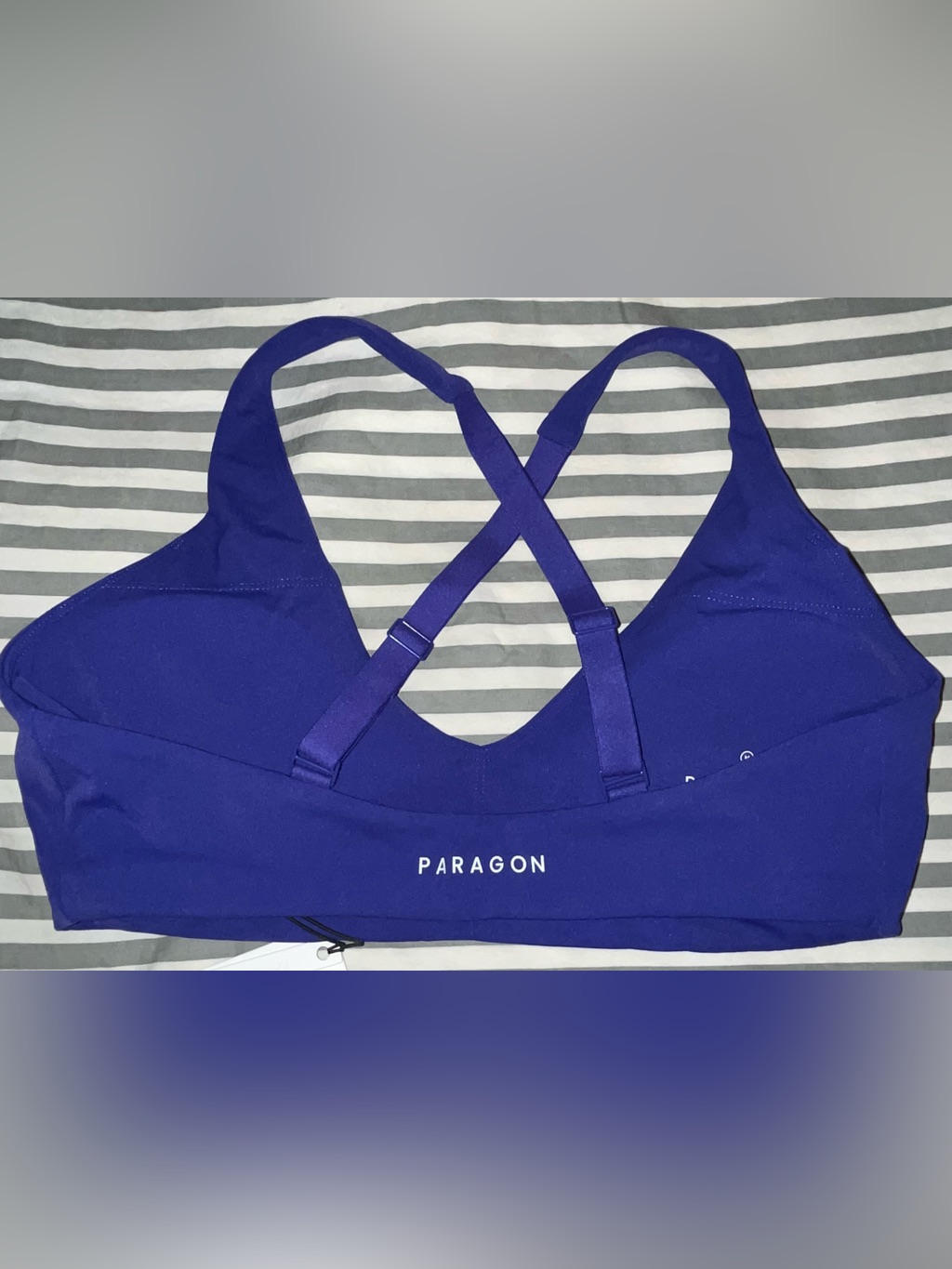 Paragon Fitwear Recstretch Apex Sports Bra In Cosmic Blue Size M — image 2 of 3